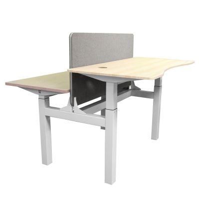 Telescopic Adjustable Height Cooperative Work Desk Electric Desktop Standing Computer Table