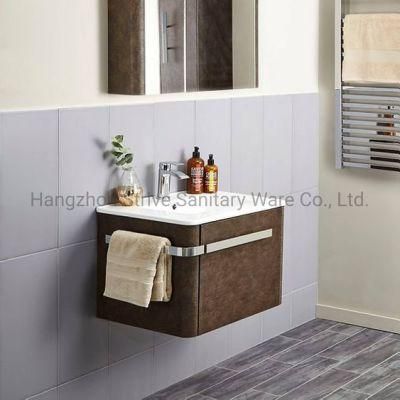 600 Basin &amp; Wall Mounted Vanity Unit Bathroom Vanity Cabinet