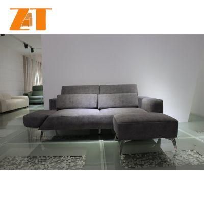 Wholesale Modern Home Furniture Living Room Leather Fabric Lounge Leisure Recliner Sofa