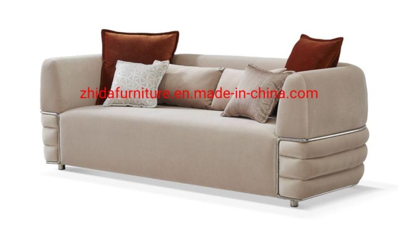 Zhida Home Furniture Middle East Luxury Style Villa Living Room Sofa Set Hotel Reception Lobby Fabric Sofa Couch