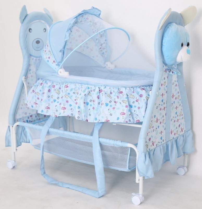 Swing Portable Cradle Baby Bed for Baby with Canopy