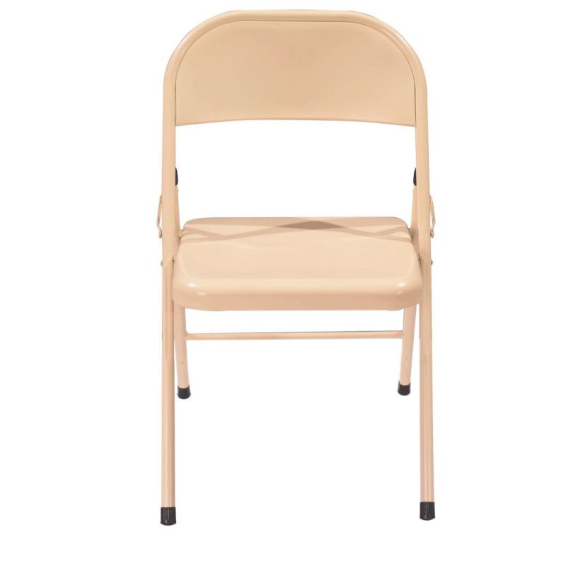 Metal Folding Wedding Party Chair Steel Folding Chair for Living/ Leisure Sitting Chair, Metal Folding Chair