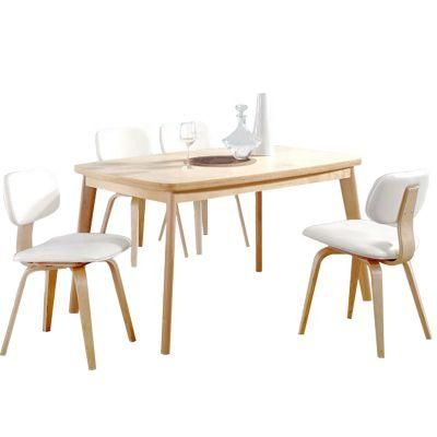 Furniture Modern Furniture Table Home Furniture Wooden Furniture Save Space Wooden Extending Extendable New Design Wood Dining Table with Chair