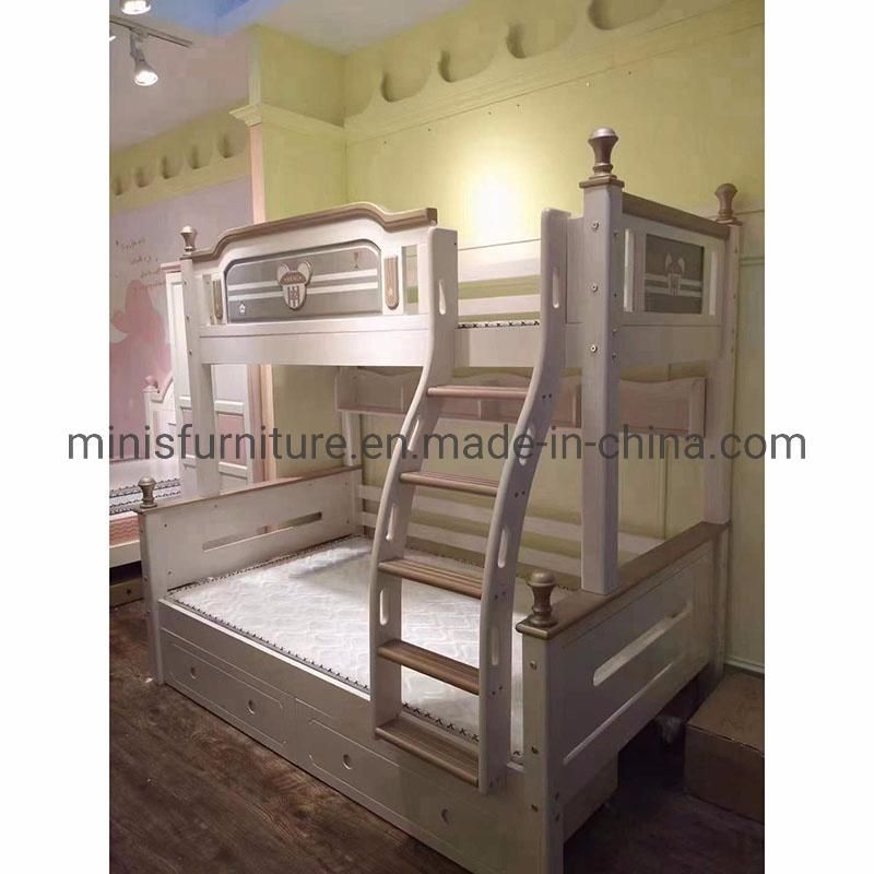 (MN-HB121) Modern Home Bedroom Furniture Kids/Teenagers/Adults Bed with Cabinets